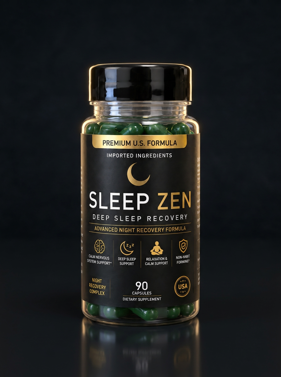 SleepZen Deep Sleep Recovery bottle with 90 capsules